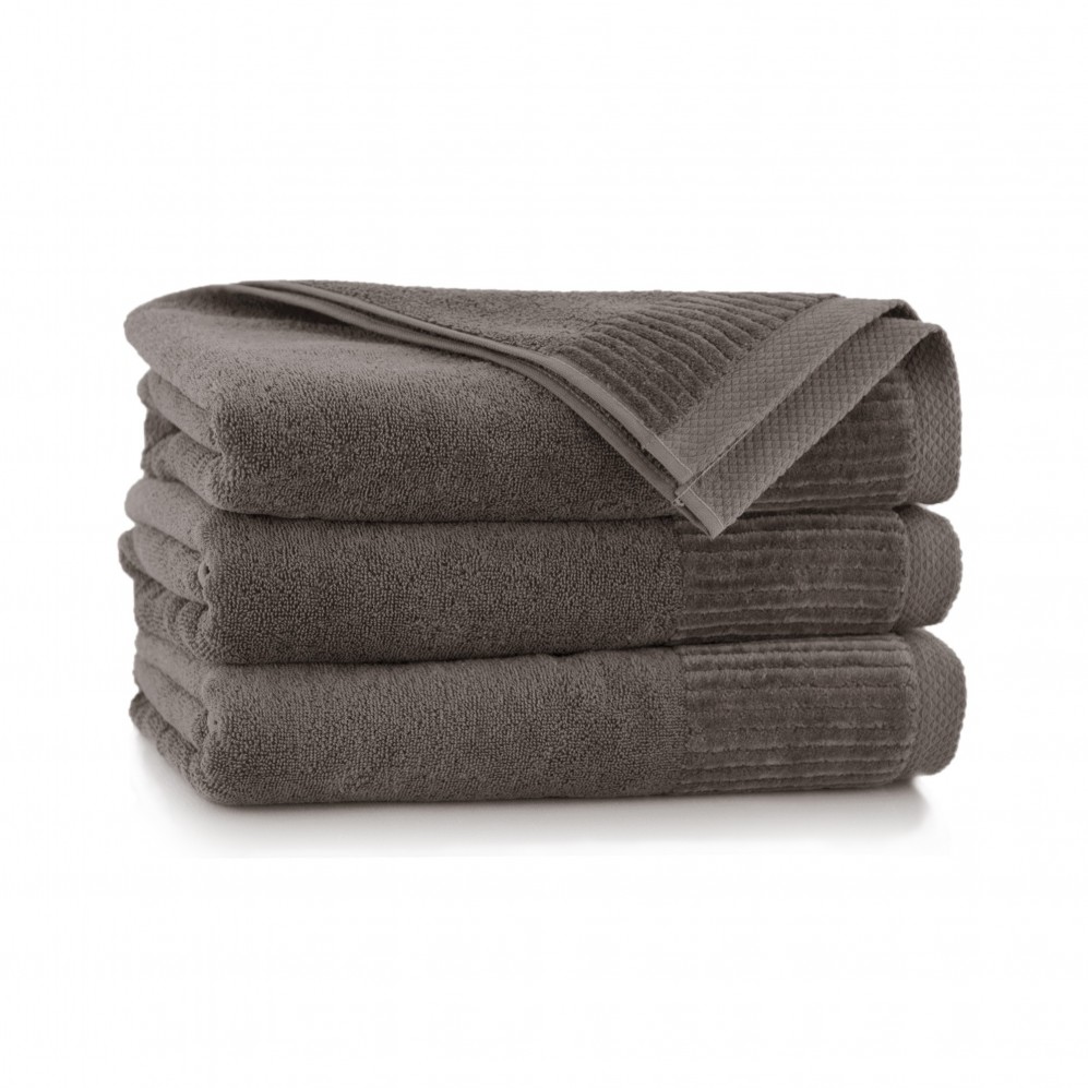 Ręcznik bawełniany brązowy Lisbona Taupe