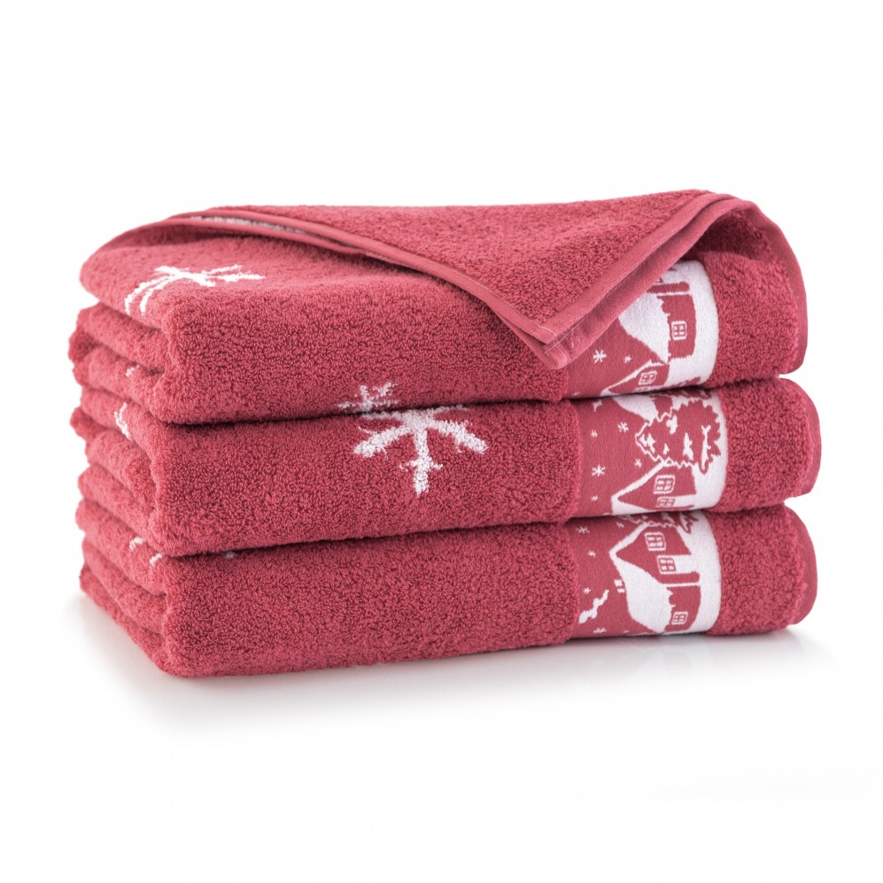 Ręcznik bawełniany Aspen 2 Karnelian