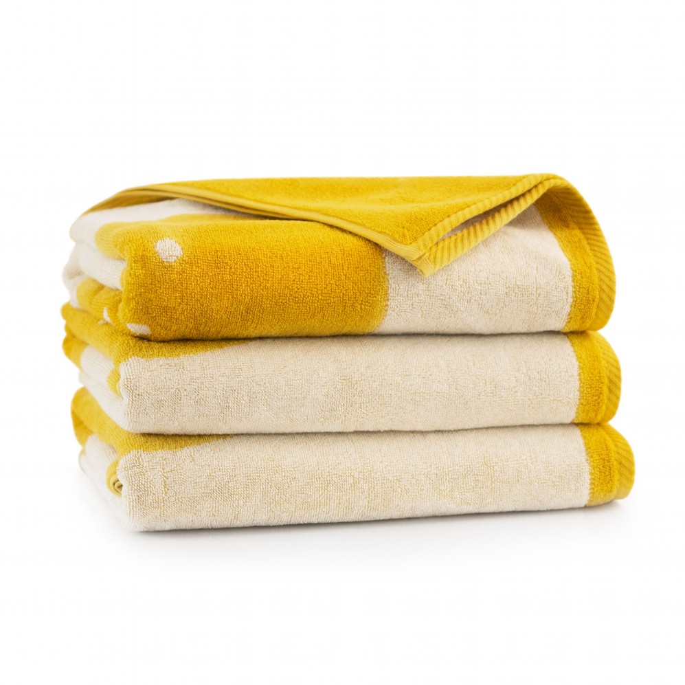 ręcznik ŻYRAFA żółty - 7831