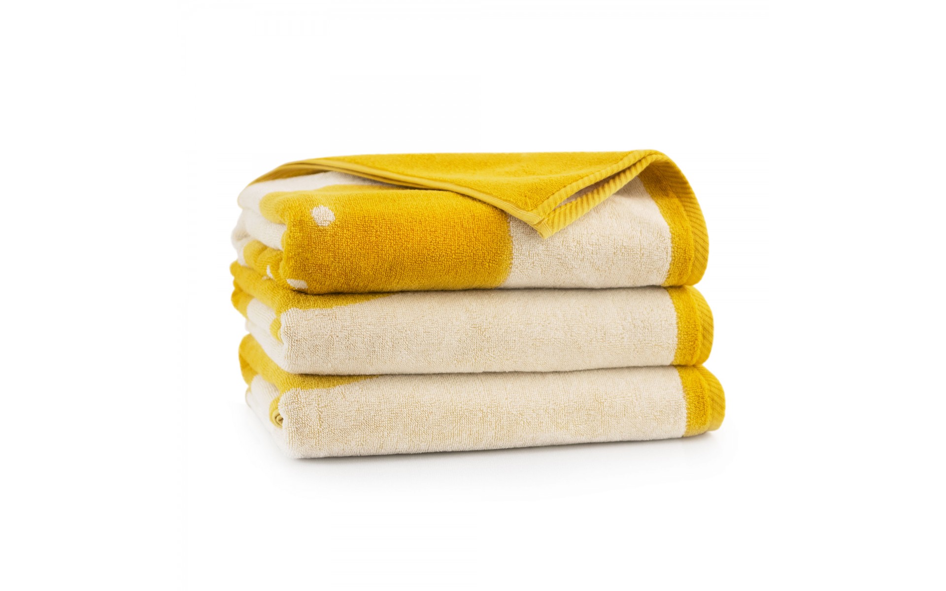 ręcznik ŻYRAFA żółty - 7831