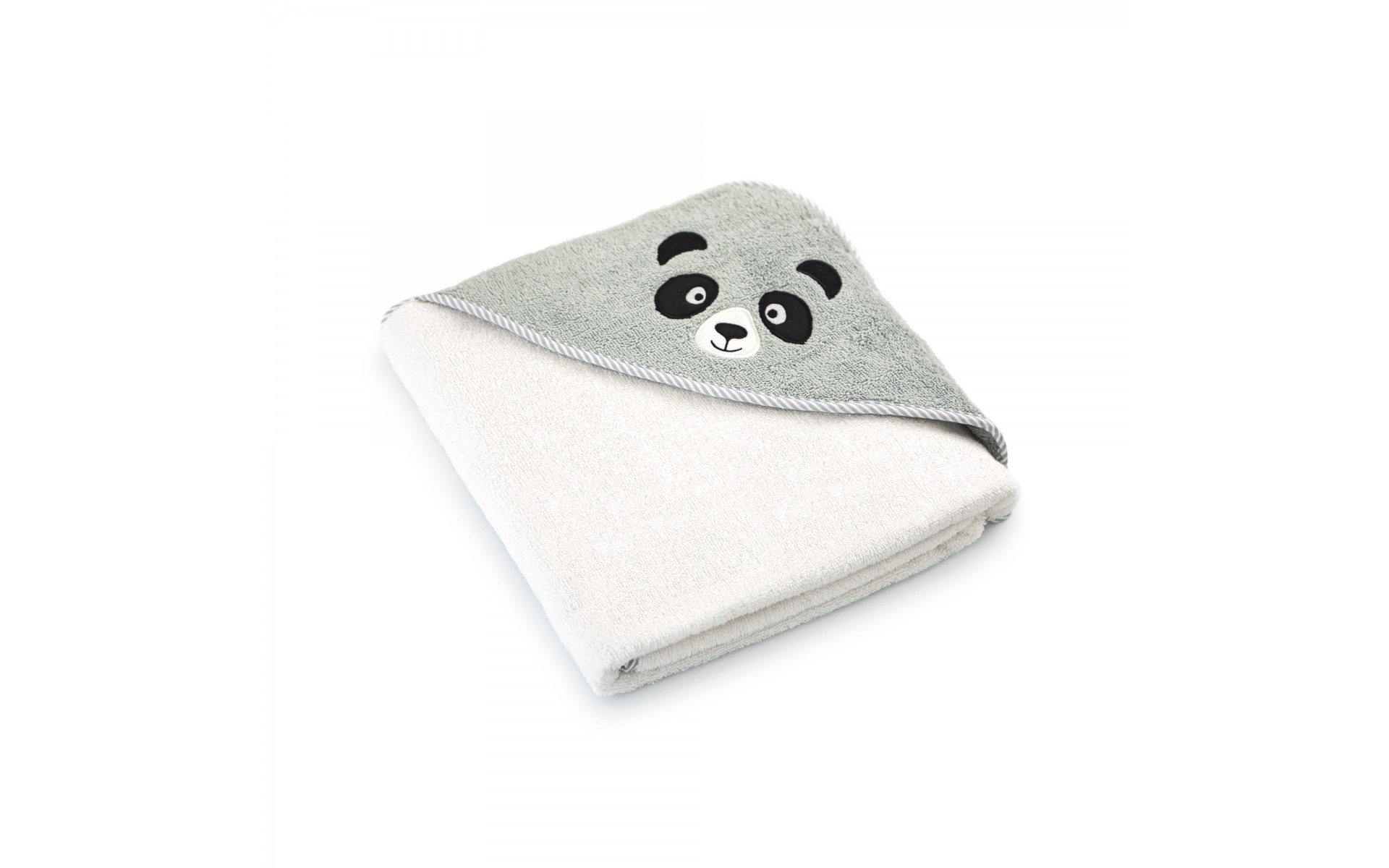 ręcznik z kapturkiem PANDA alabaster - 8429
