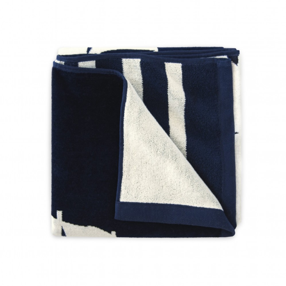 ręcznik SAILOR granatowo-biały - 8565