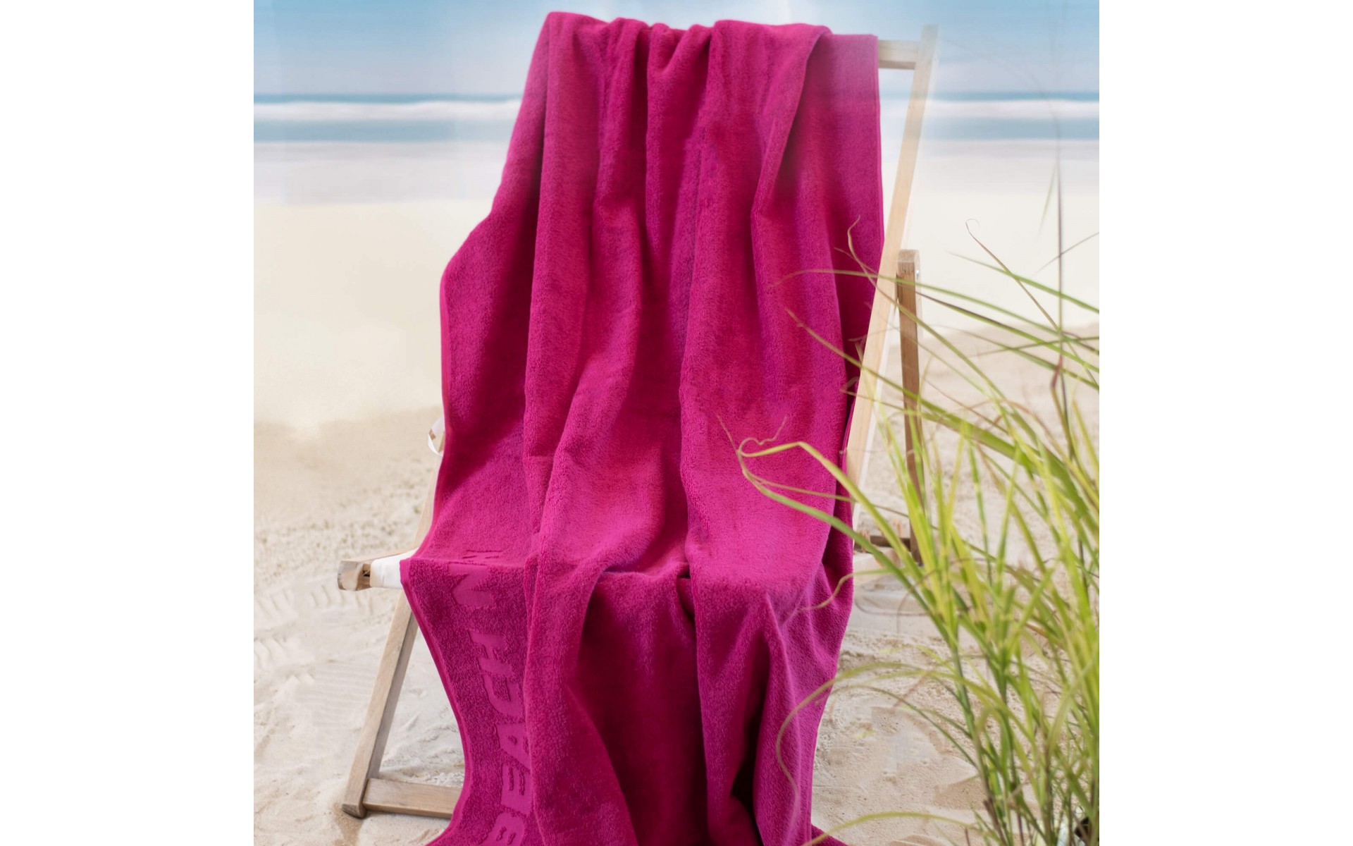 ręcznik BEACH NOW różowy - 8782