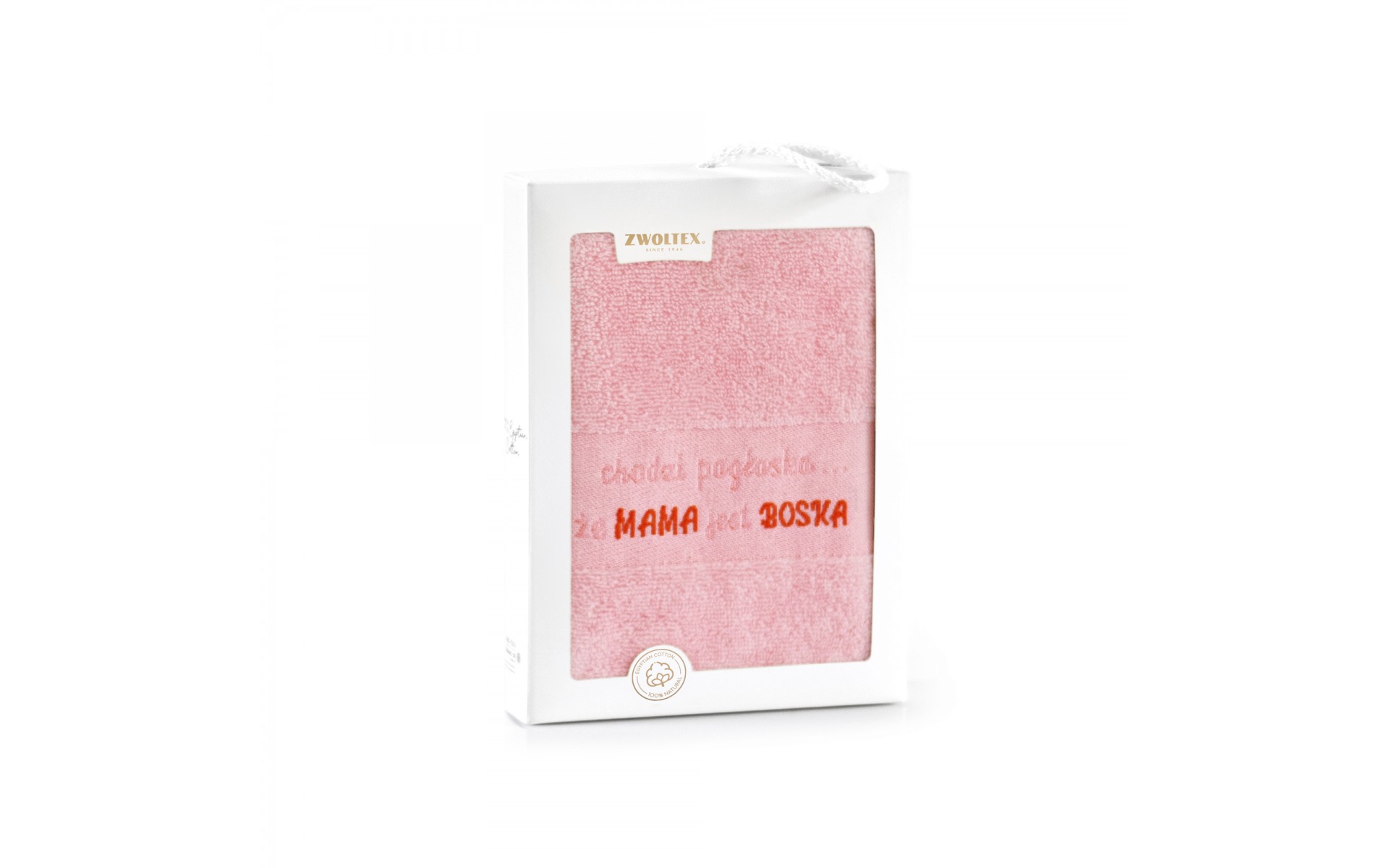 ręcznik w opakowaniu BOSKA MAMA róż - 8870