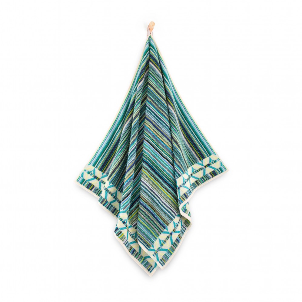 ręcznik PERU zielono-niebieski - 8972