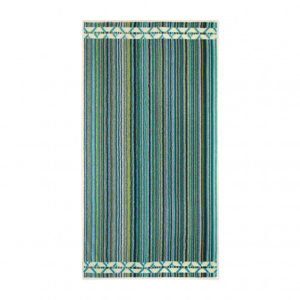 ręcznik PERU zielono-niebieski - 8975