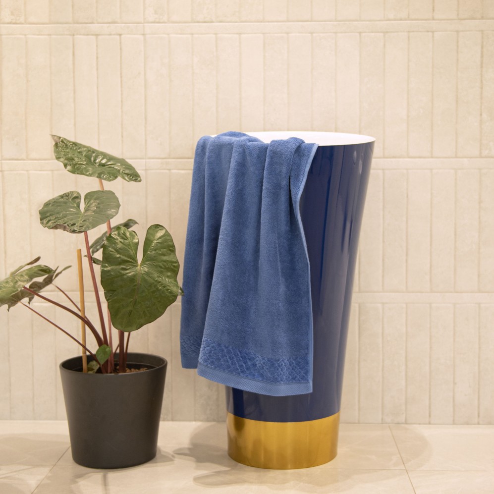 ręcznik PRIMAVERA niebieski - 9054