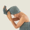 turban SAUNA szary - 9526