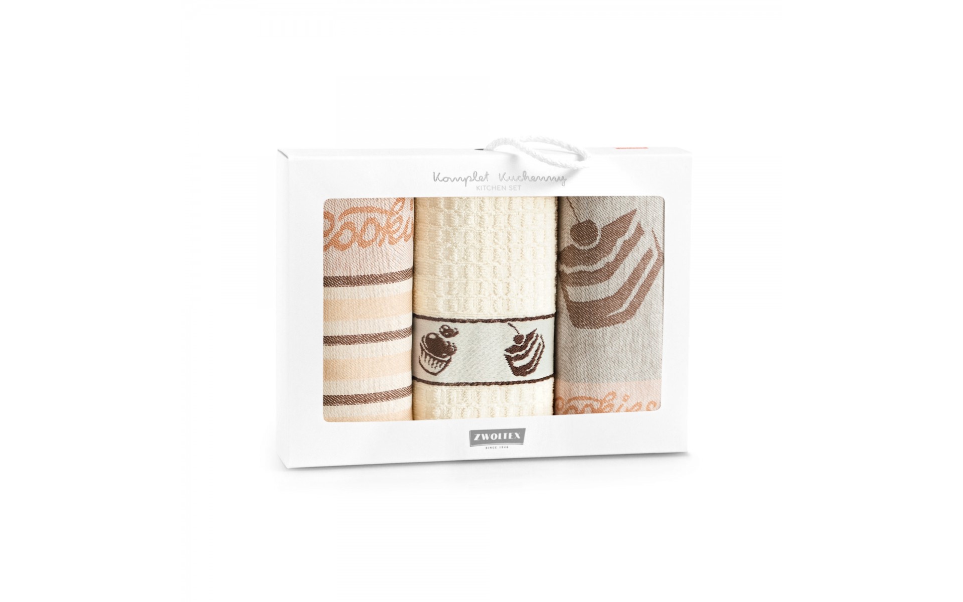 komplet kuchenny COOKIES beżowy - 9733