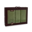 komplet ręczników PAULO 3 AB zielony-ze - 9783