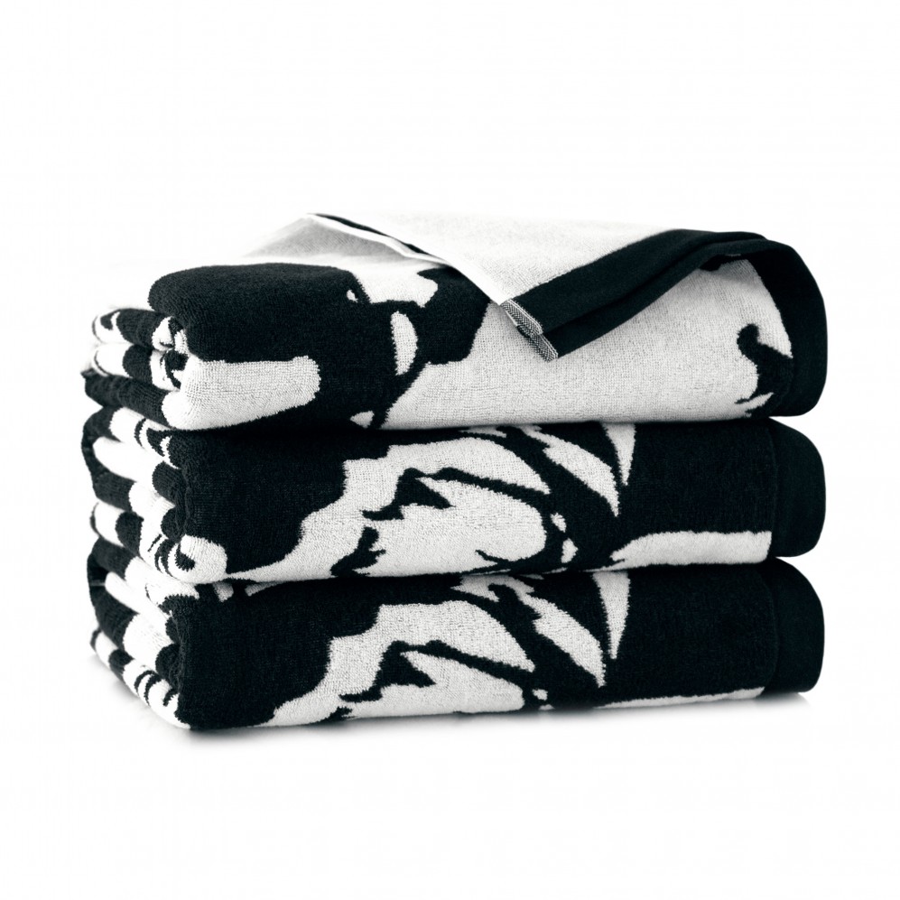 ręcznik PARADISE biało-czarny - 9924